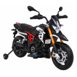 Elektrická motorka Aprilia Black - čierna